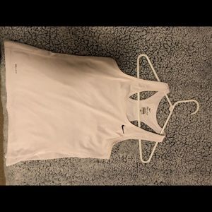 Nike dri-fit tank top with built in sports bra